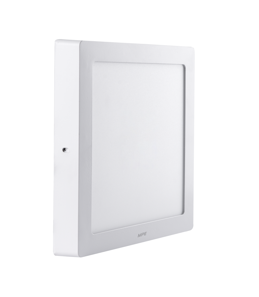 LED Panel ốp nổi nhôm, mặt vuông 18W ánh sáng vàng SSPL-18V SSPL-18V MPE