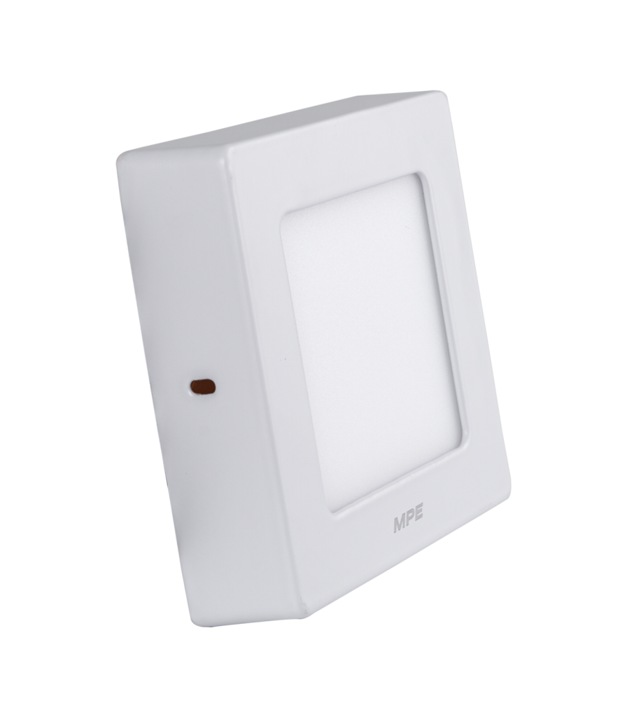 LED Panel ốp nổi nhôm, mặt vuông 6W - 3 chế độ màu SSPL-6/3C SSPL-6/3C MPE