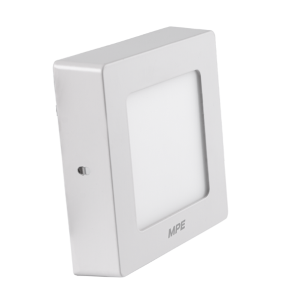 LED Panel ốp nổi nhôm, mặt vuông 6W ánh sáng trắng SSPL-6T SSPL-6T MPE