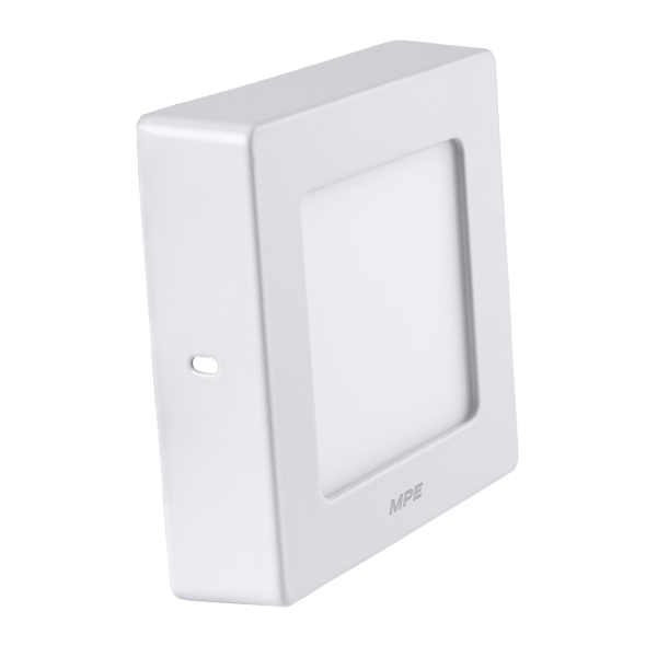 LED Panel ốp nổi nhôm, mặt vuông 6W ánh sáng vàng SSPL-6V SSPL-6V MPE
