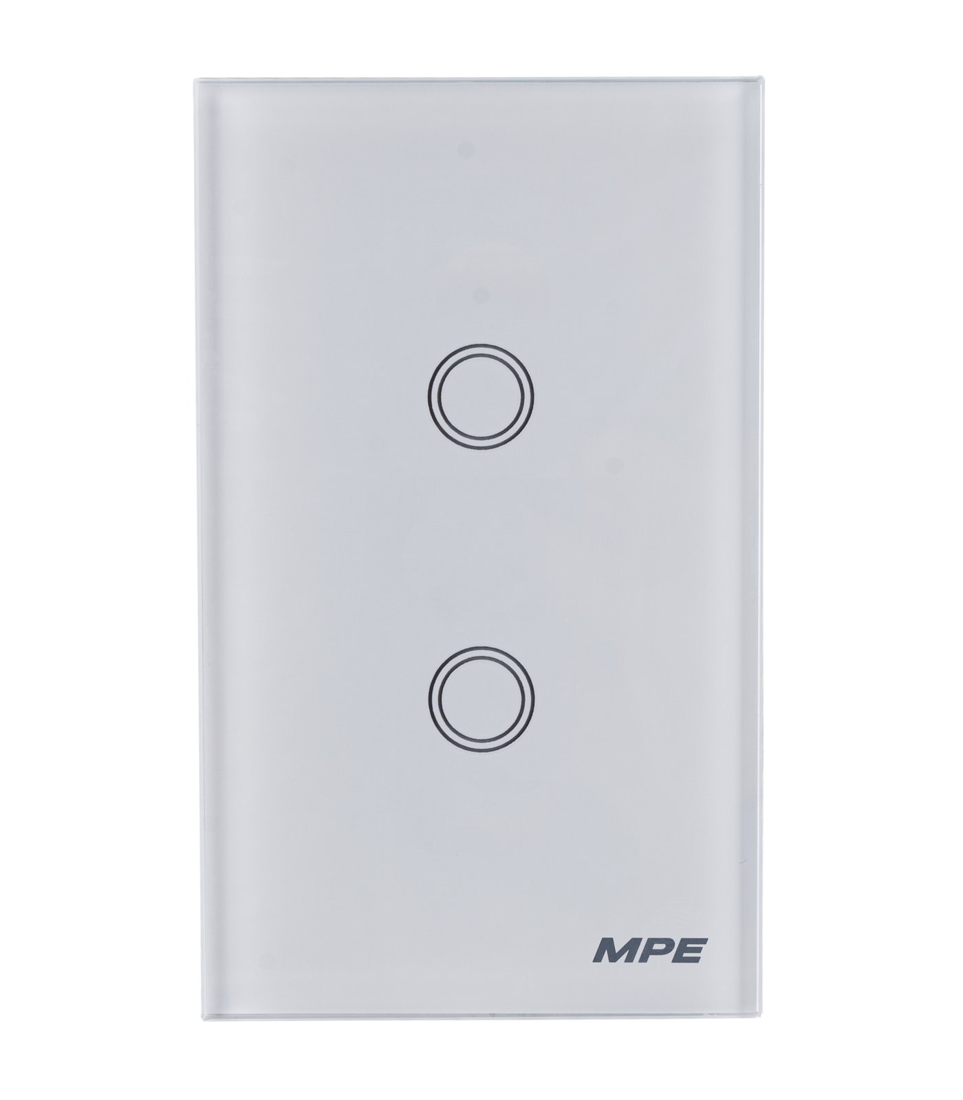 SW2-SC-0-78 Mặt 2 công tắc, điều khiển Wifi SW2/SC SW2/SC MPE