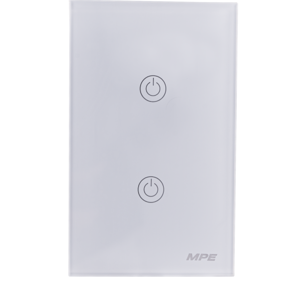 Mặt 2 công tắc, điều khiển Zigbee SW2/ZB SW2/ZB MPE