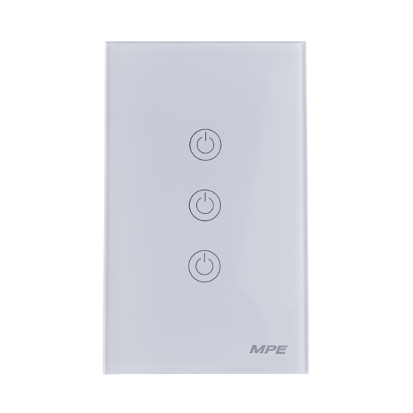 Mặt 3 công tắc, điều khiển Zigbee SW3/ZB SW3/ZB MPE