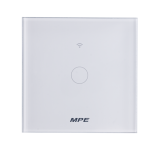 Mặt 1 công tắc hình vuông, điều khiển Wifi SWV1/SC SWV1/SC MPE