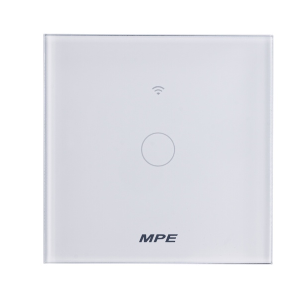 Mặt 1 công tắc hình vuông, điều khiển Wifi SWV1/SC SWV1/SC MPE
