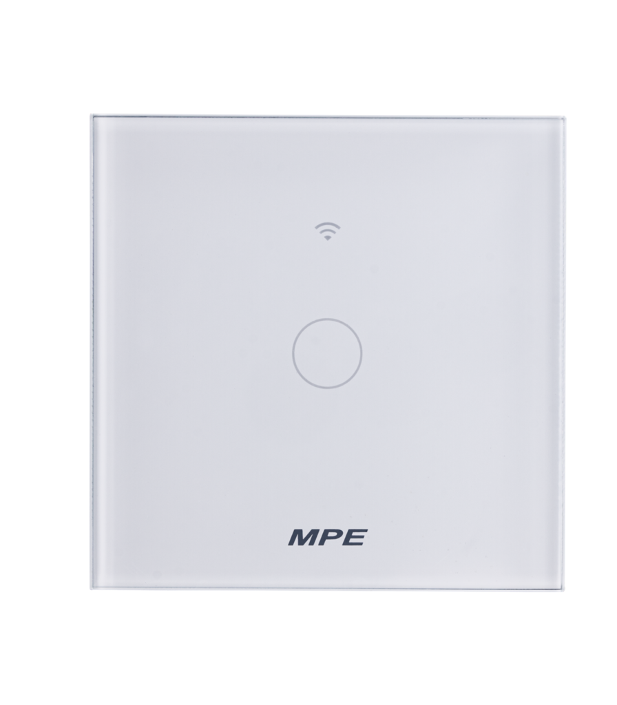 Mặt 1 công tắc hình vuông, điều khiển Wifi SWV1/SC SWV1/SC MPE
