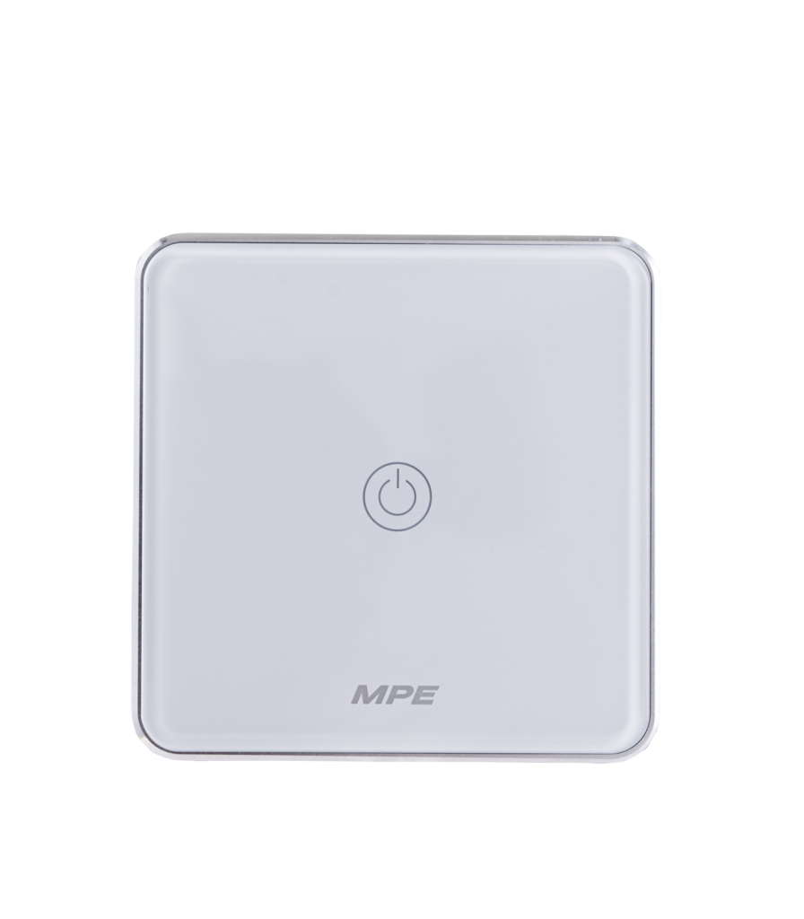 Mặt 1 công tắc hình vuông, điều khiển Zigbee SWV1/ZB SWV1/ZB MPE