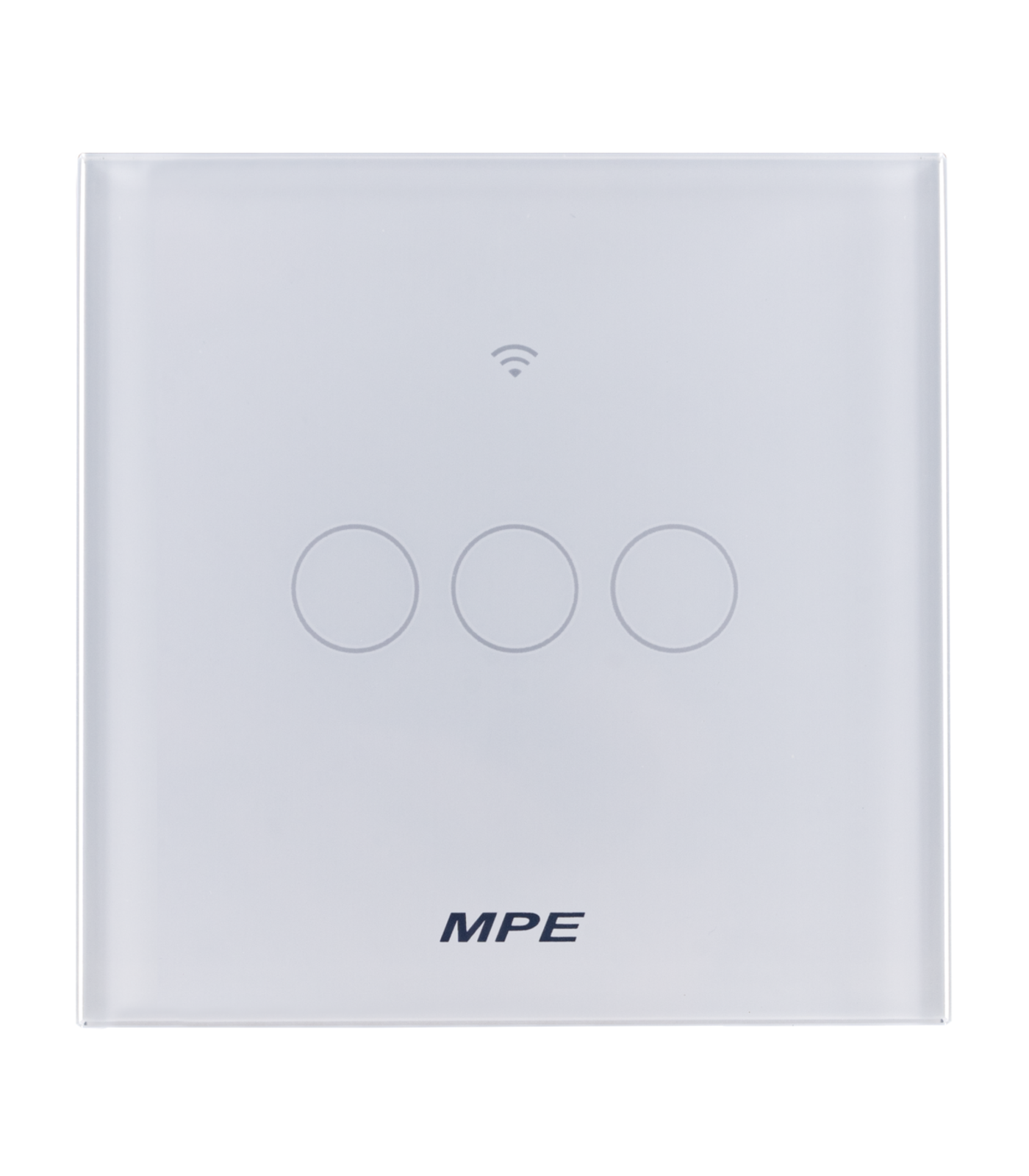 SWV3-SC-0-78 Mặt 3 công tắc hình vuông, điều khiển Wifi SWV3/SC SWV3/SC MPE