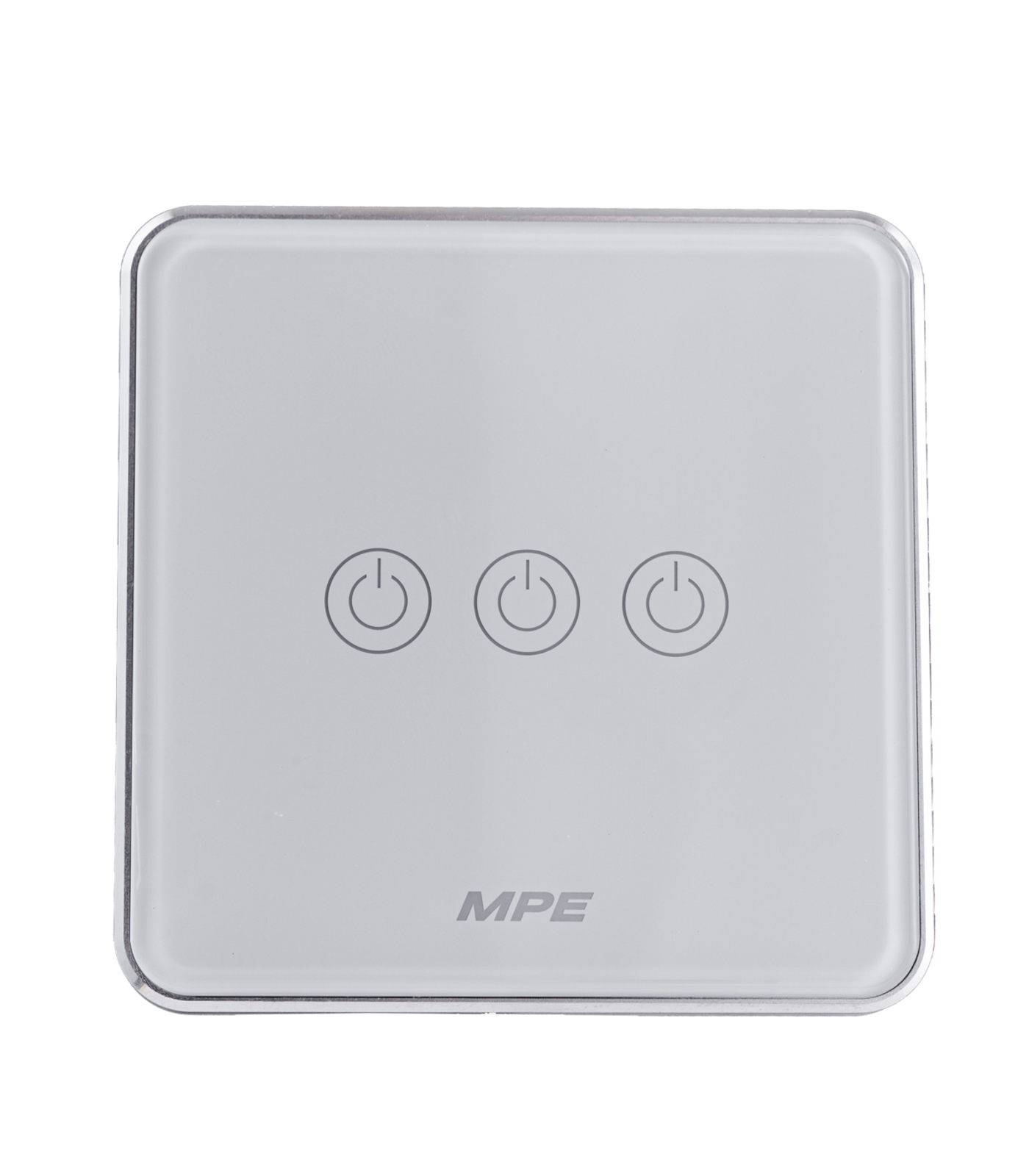 SWV3-ZB-0-78 Mặt 3 công tắc hình vuông, điều khiển Zigbee SWV3/ZB SWV3/ZB MPE