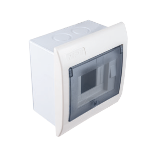 Tủ điện âm tường chứa MCB 2-4 cực mã T4 T4 MPE