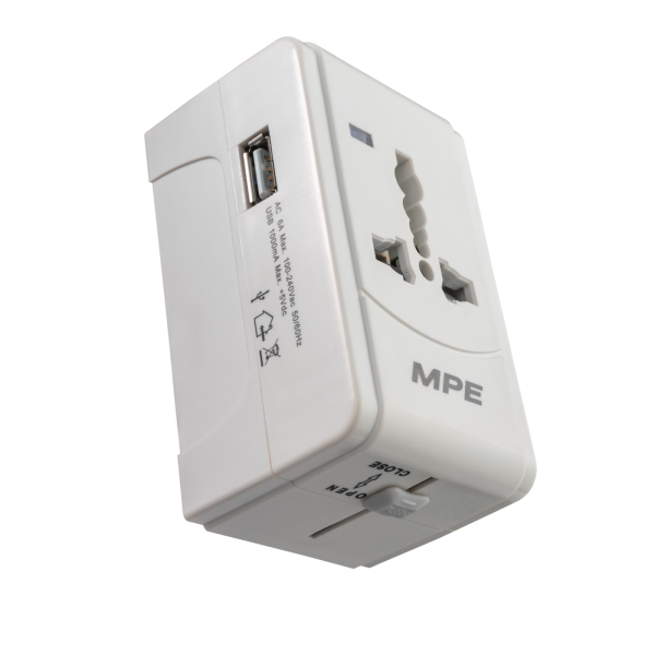 Ổ cắm du lịch, Tích hợp cổng USB mã TA2 TA2 MPE