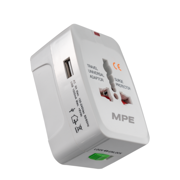 Ổ cắm du lịch, Tích hợp cổng USB mã TA3 TA3 MPE