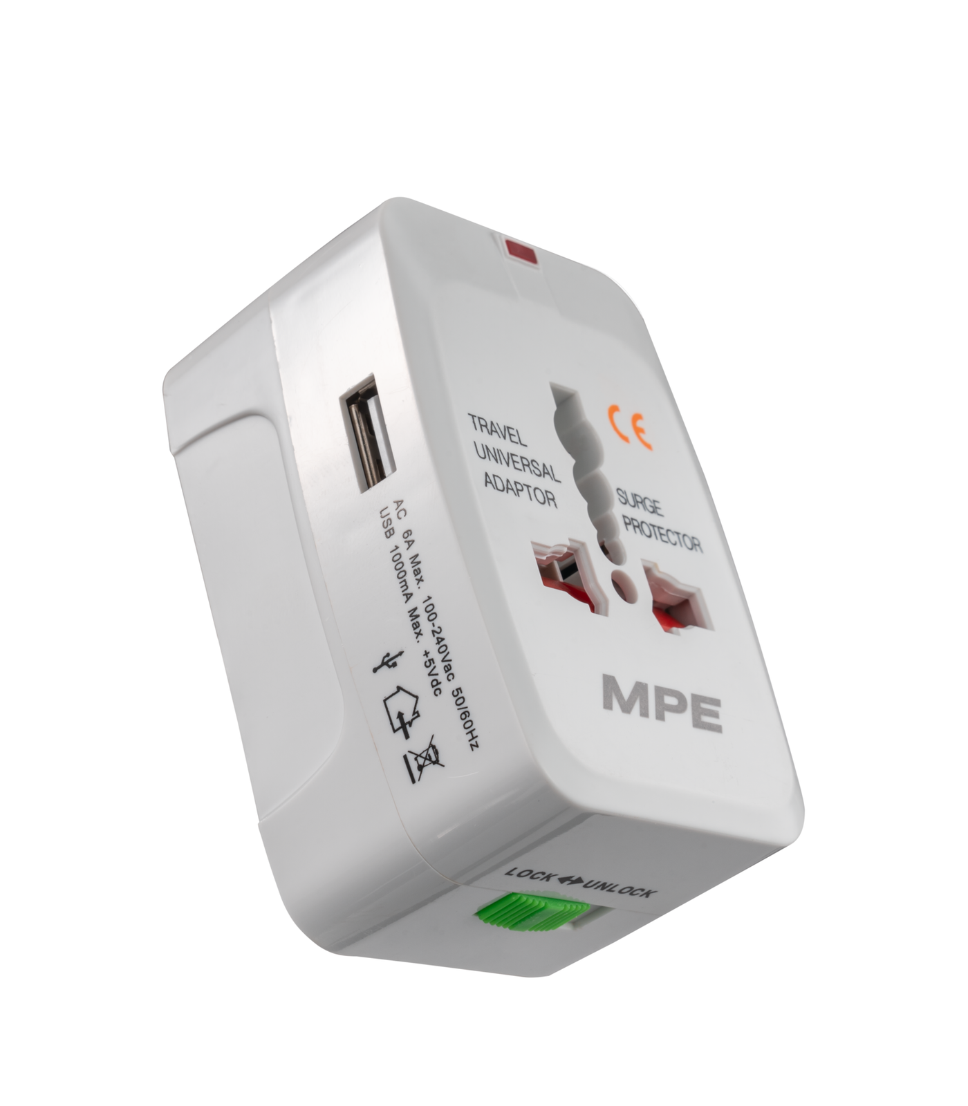 TA3-0-78 Ổ cắm du lịch, Tích hợp cổng USB mã TA3 TA3 MPE
