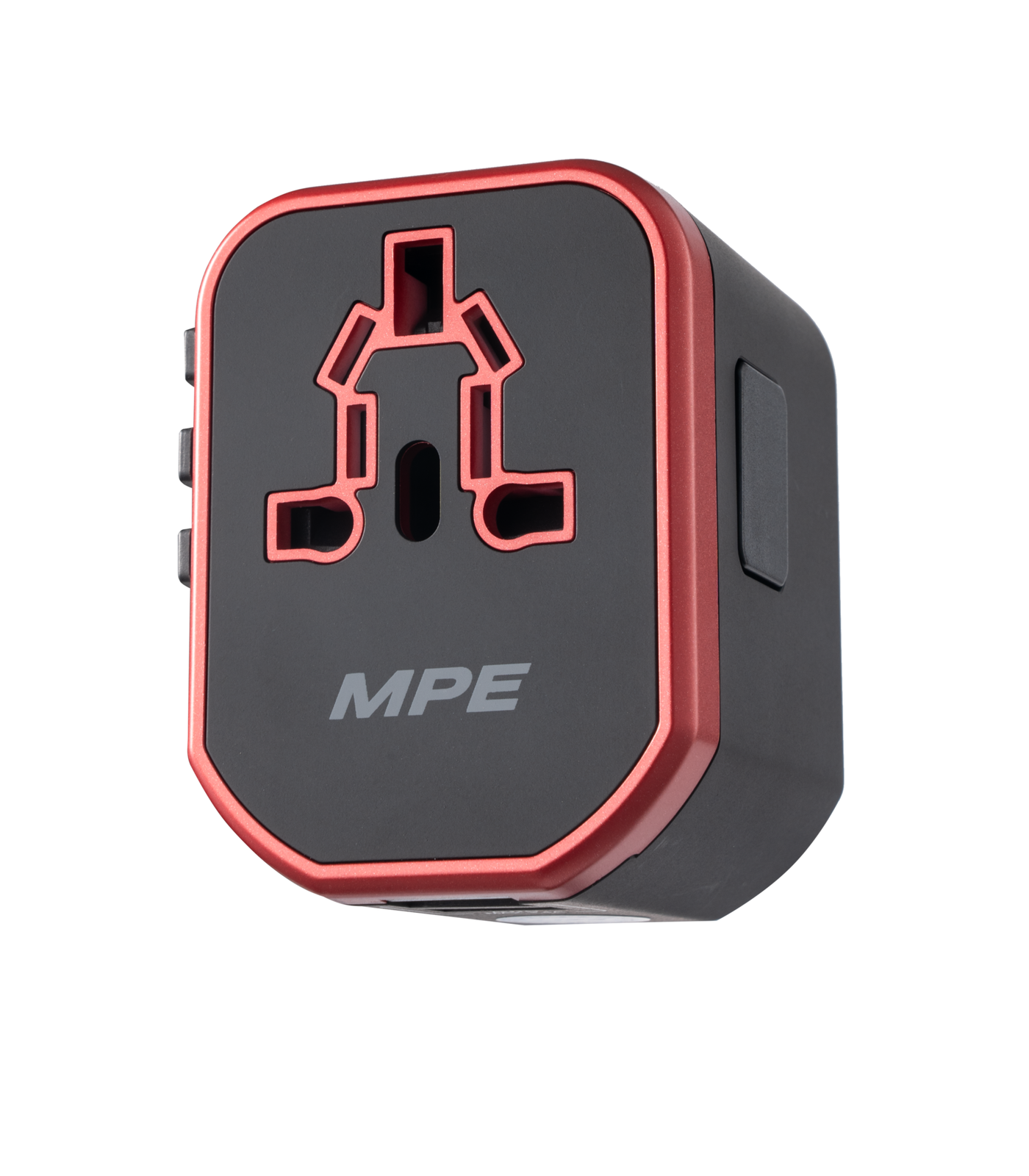 TA5-0-78 Ổ cắm du lịch đa năng, chân cắm kiểu Châu Âu, Úc, Mỹ Tích hợp 2 sạc USB mã TA5 TA5 MPE