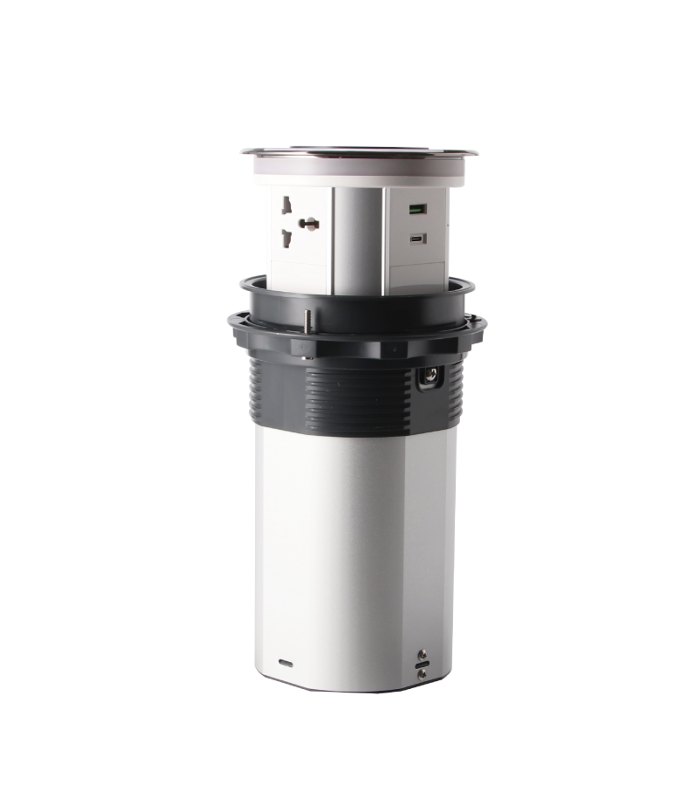 TBS1-SC-0-78 Ổ cắm âm bàn 3 ổ cắm đăng năng, Tích hợp 2 USB type A & type C, điều khiển Wifi TBS1/SC TBS1/SC MPE