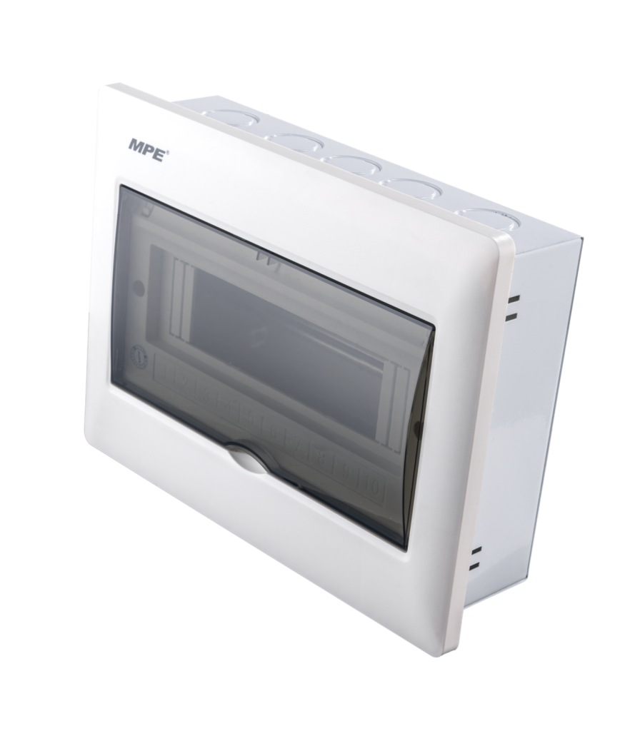 Tủ điện âm tường chứa MCB 7-10 cực mã TS-10 TS-10 MPE