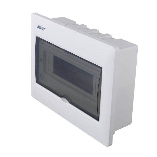 Tủ điện âm tường đế nhựa chứa MCB 7-10 cực mã TS-10/P TS-10/P MPE