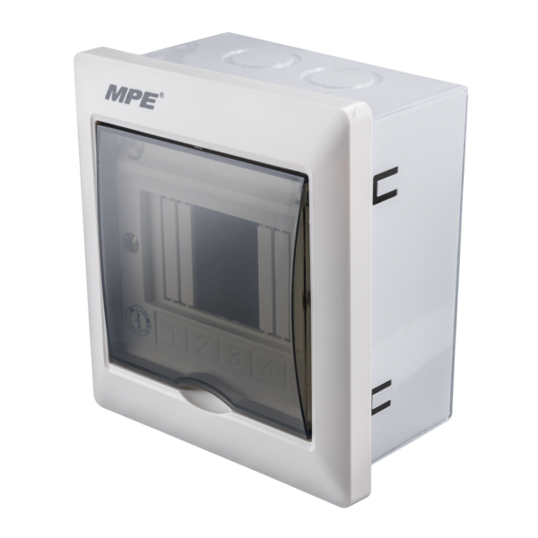 Tủ điện âm tường chứa MCB 2-4 cực mã TS-4 TS-4 MPE