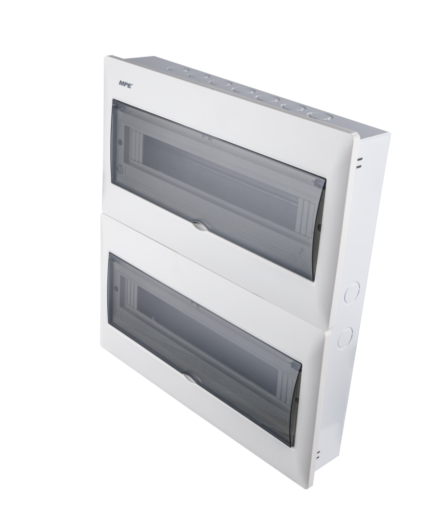 Tủ điện âm tường chứa MCB 33-40 cực mã TS-40 TS-40 MPE