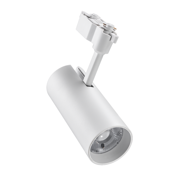 LED chiếu điểm gắn ray màu trắng 20W ánh sáng trắng TSL2-20T TSL2-20T MPE