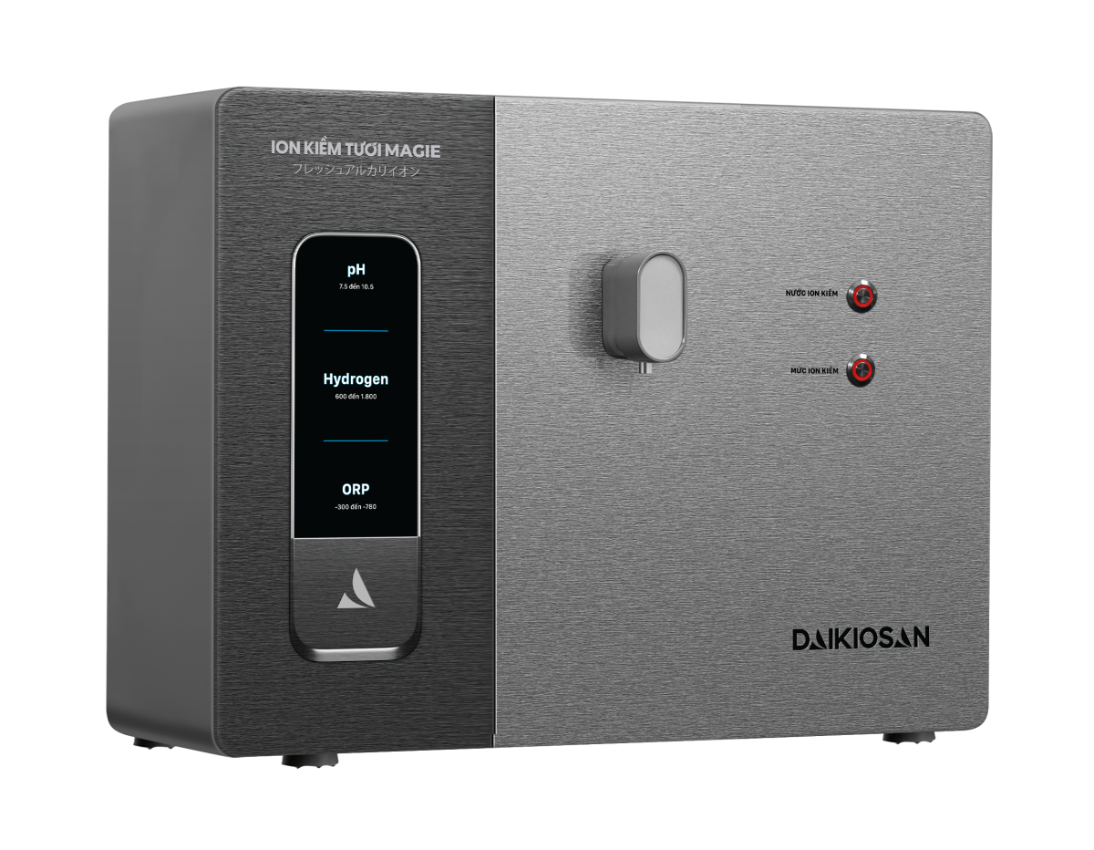 Máy treo tường để bàn ion kiềm tươi magie Daikiosan DN072 – Tích hợp 3 công nghệ hiện đại DN072 Daikiosan
