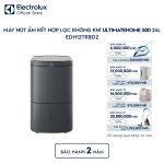 Máy hút ẩm kết hợp lọc không khí UltimateHome 500 24L cho phòng 50m² EDH12TRBD2 Electrolux