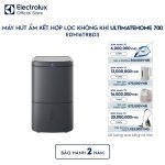 Máy hút ẩm kết hợp lọc không khí UltimateHome 700 28.5L cho phòng 66m² EDH16TRBD3 Electrolux