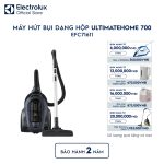 Máy hút bụi dạng hộp không túi UltimateHome 700 2000W lọc bụi mịn - Xanh EFC71611 Electrolux