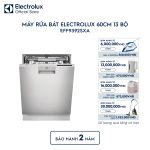 Máy rửa bát độc lập 13 bộ 60cm ComfortLift - Bạc EFF9392SXA Electrolux