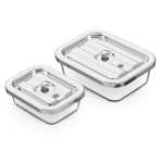 Set 2 hộp thủy tinh chân không EVGB1 Electrolux