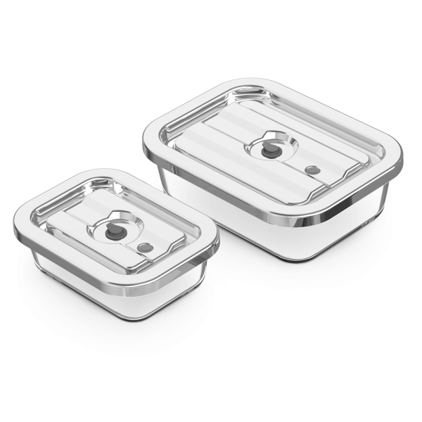 Set 2 hộp thủy tinh chân không EVGB1 Electrolux