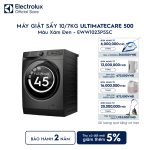 Máy giặt sấy Electrolux giặt 10kg + sấy 7kg UltimateCare 500 EWW1023P5SC Electrolux