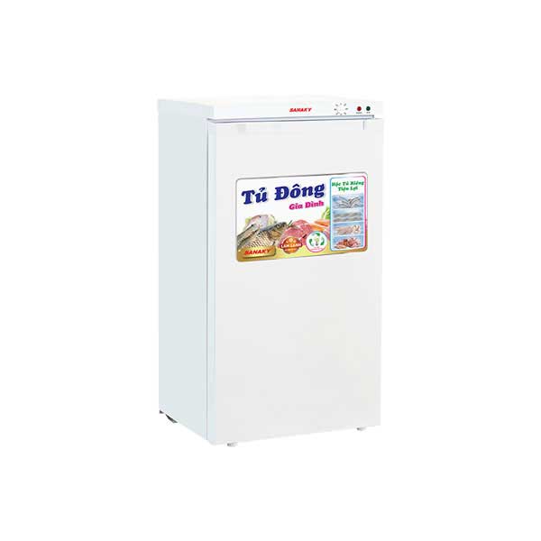 vh-160vd-0 Tủ đông đứng Sanaky VH-160VD 118 lít 1 ngăn đông 4 hộc VH-160VD Sanaky