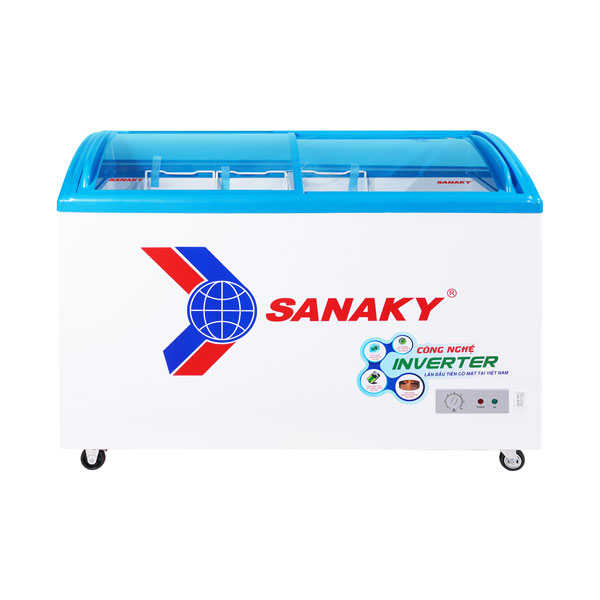 vh-3899k3-0 Tủ đông Sanaky VH-3899K3 mặt kính inverter 260 lít 1 ngăn đông VH-3899K3 Sanaky