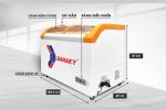 Tủ đông Sanaky VH-3899KB 280 lít mặt kính 1 ngăn đông VH-3899KB Sanaky