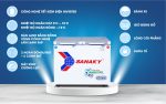 Tủ đông Sanaky VH-4099W4K 280 lít inverter 2 ngăn đông mát VH-4099W4K Sanaky