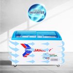 Tủ đông Sanaky VH-4899K3 mặt kính inverter 324 lít 1 ngăn đông VH-4899K3 Sanaky