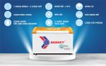 Tủ đông Sanaky VH-4899K3B mặt kính 350 lít inverter 1 ngăn VH-4899K3B Sanaky