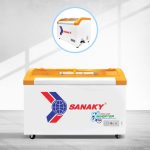 Tủ đông Sanaky VH-4899K3B mặt kính 350 lít inverter 1 ngăn VH-4899K3B Sanaky