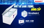 Tủ đông Sanaky VH-5699HY4K 410 lít inverter 1 ngăn đông VH-5699HY4K Sanaky