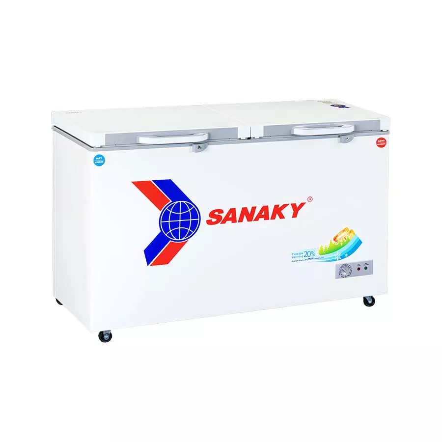 vh-5699w2k-0 Tủ đông Sanaky VH-5699W2K 365 lít 2 ngăn đông mát VH-5699W2K Sanaky