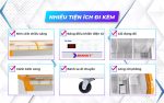 Tủ đông Sanaky VH-899K3A 500 lít mặt kính inverter 1 ngăn đông VH-899K3A Sanaky