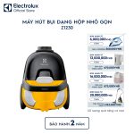 Máy hút bụi dạng hộp có túi nhỏ gọn 1600W - Vàng Z1230 Electrolux