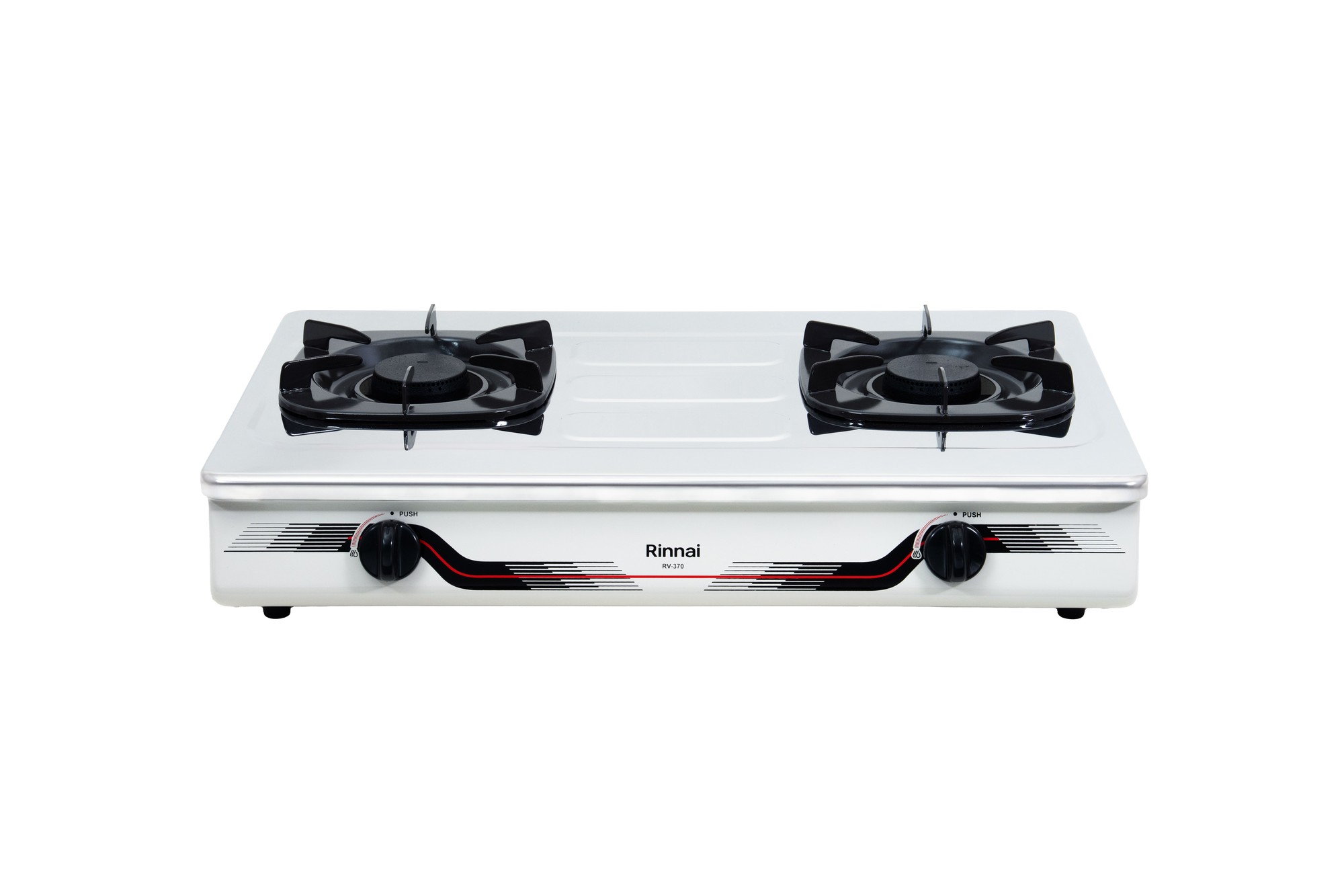 RV-370_SM_N_rinnai_white Bếp Gas Dương Rinnai RV-370(SM)N 2 lò bền bỉ | VISU