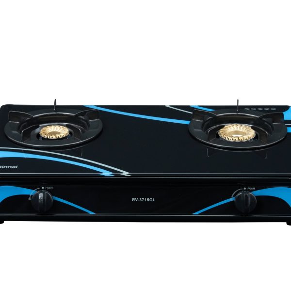 Bếp Gas Dương Rinnai RV-3715GL(BC) 2 lò bền bỉ | VISU