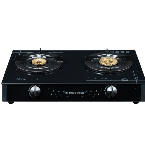Bếp Gas Dương Rinnai RV-6Double Glass(Sp) 2 lò bền bỉ | VISU