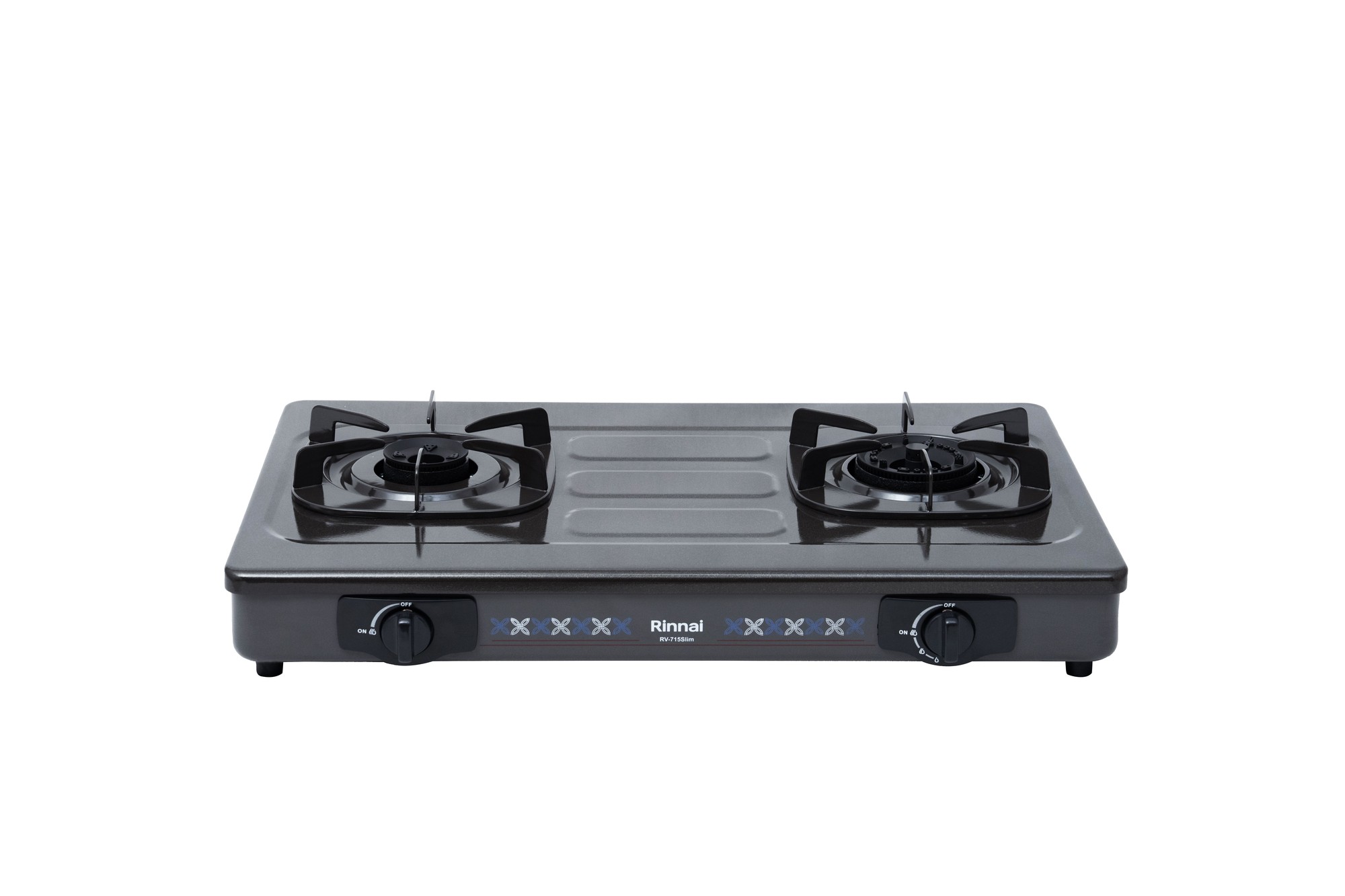 RV-715Slim_G__rinnai_white Bếp Gas Dương Rinnai RV-715Slim(G) 2 lò bền bỉ | VISU