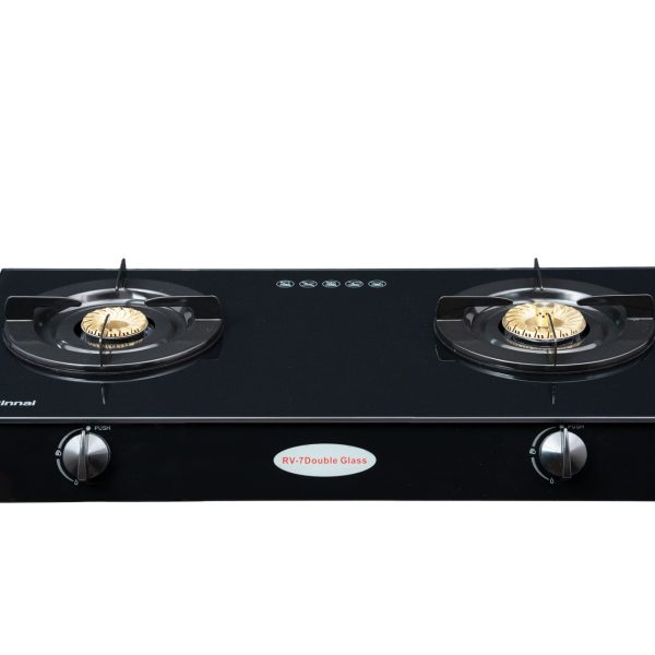 Bếp Gas Dương Rinnai RV-7Double Glass(B) 2 lò bền bỉ | VISU