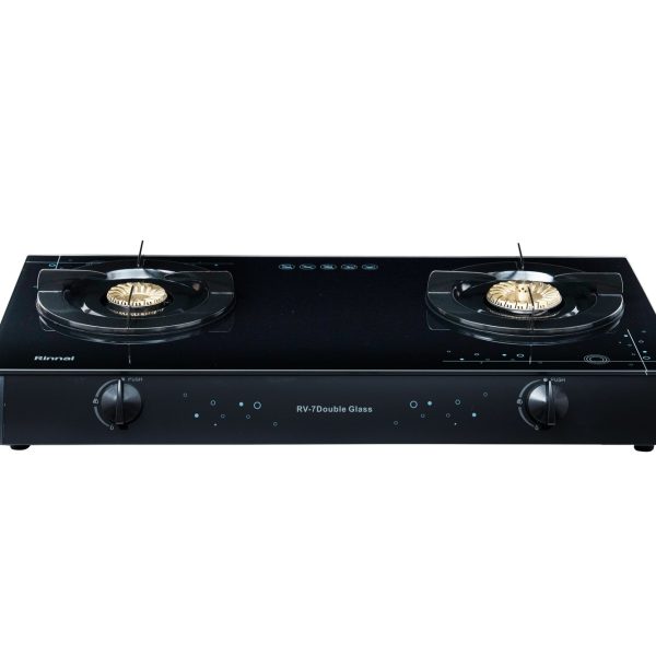Bếp Gas Dương Rinnai RV-7Double Glass(Sp) 2 lò bền bỉ | VISU