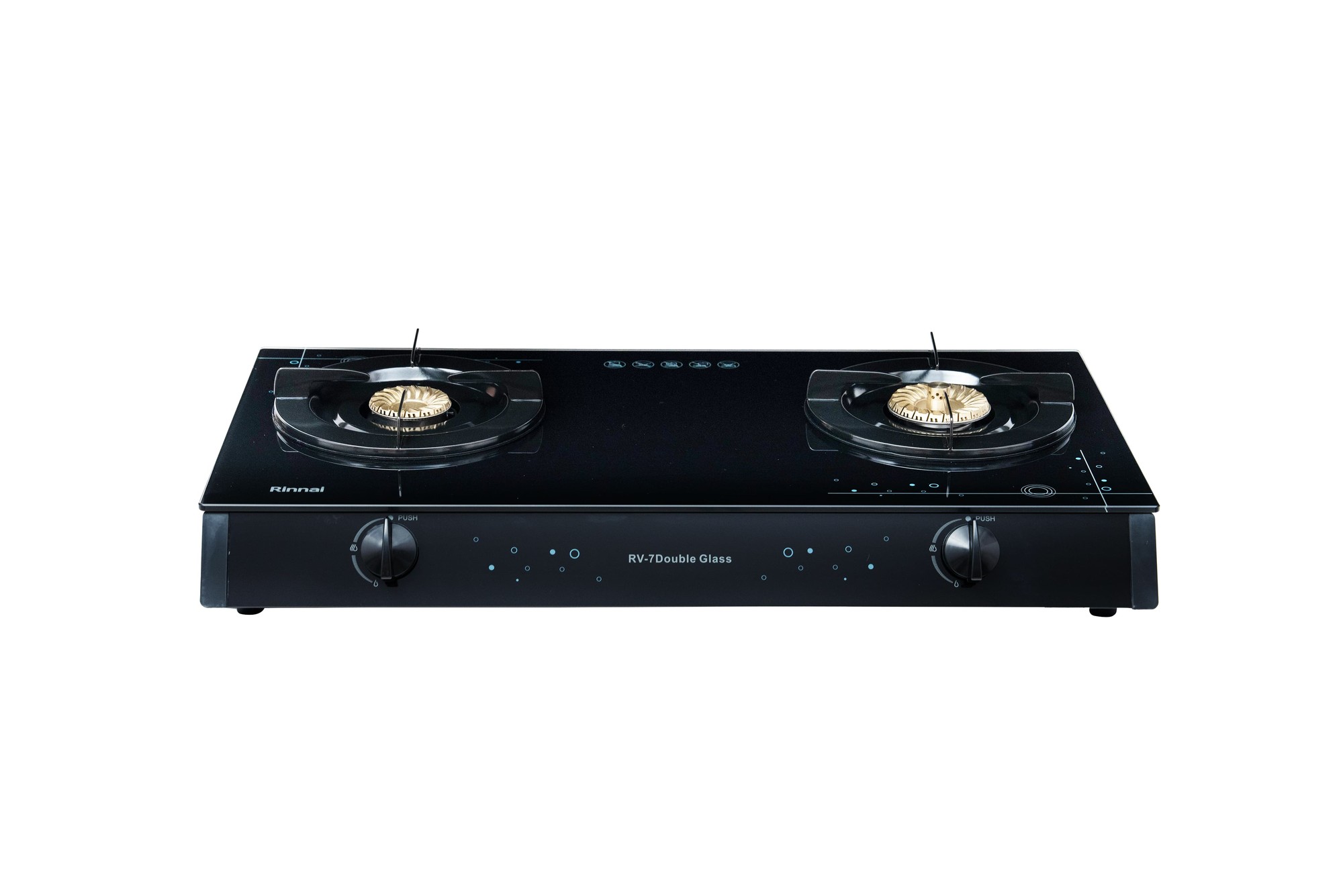 RV-7Double_Glass_Sp__rinnai_white Bếp Gas Dương Rinnai RV-7Double Glass(Sp) 2 lò bền bỉ | VISU